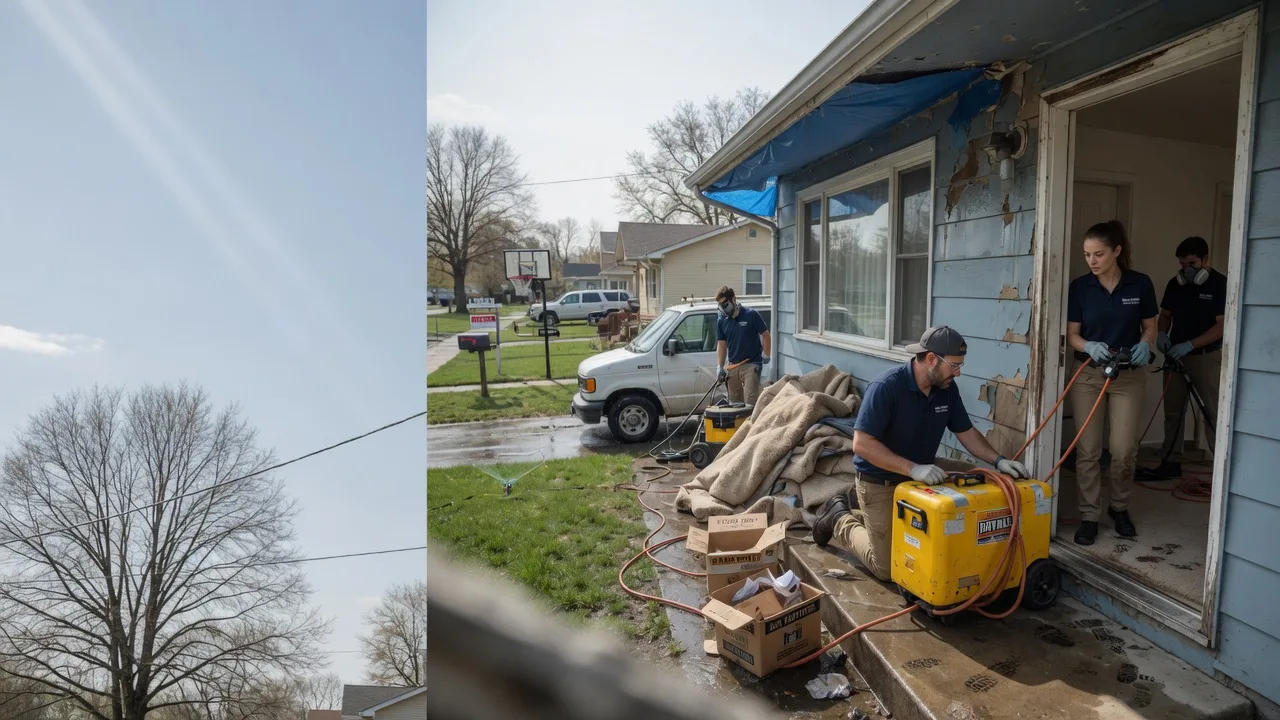 Basement Flood Cleanup in Vallecitos, NM near me